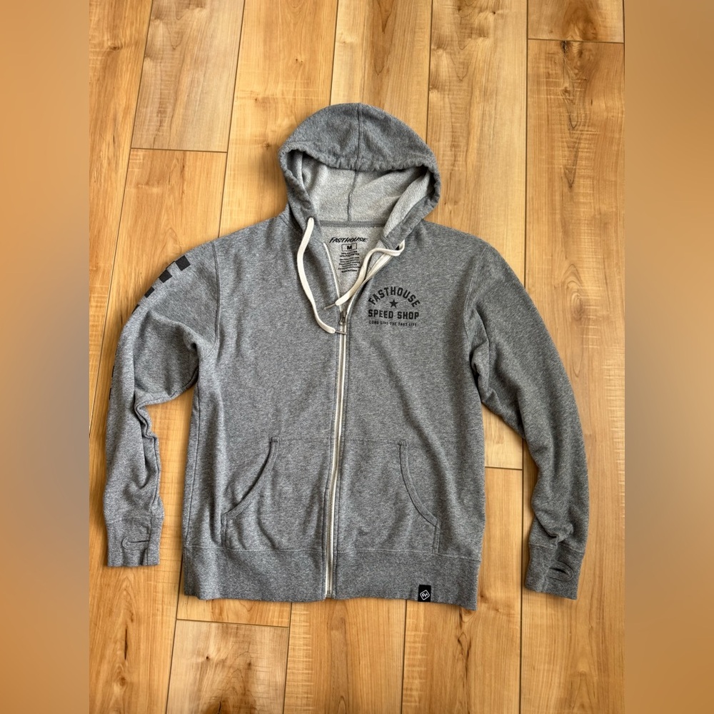 Fasthouse Speed Shop Zip Hoodie - Medium